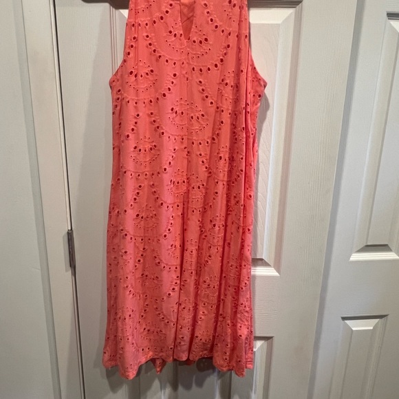 Luxology brand women’s orange/peach Sundress - Picture 5 of 5